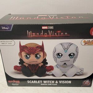 Wandavision Scarlet Witch & Vision Kuricha Chibi Plush Set